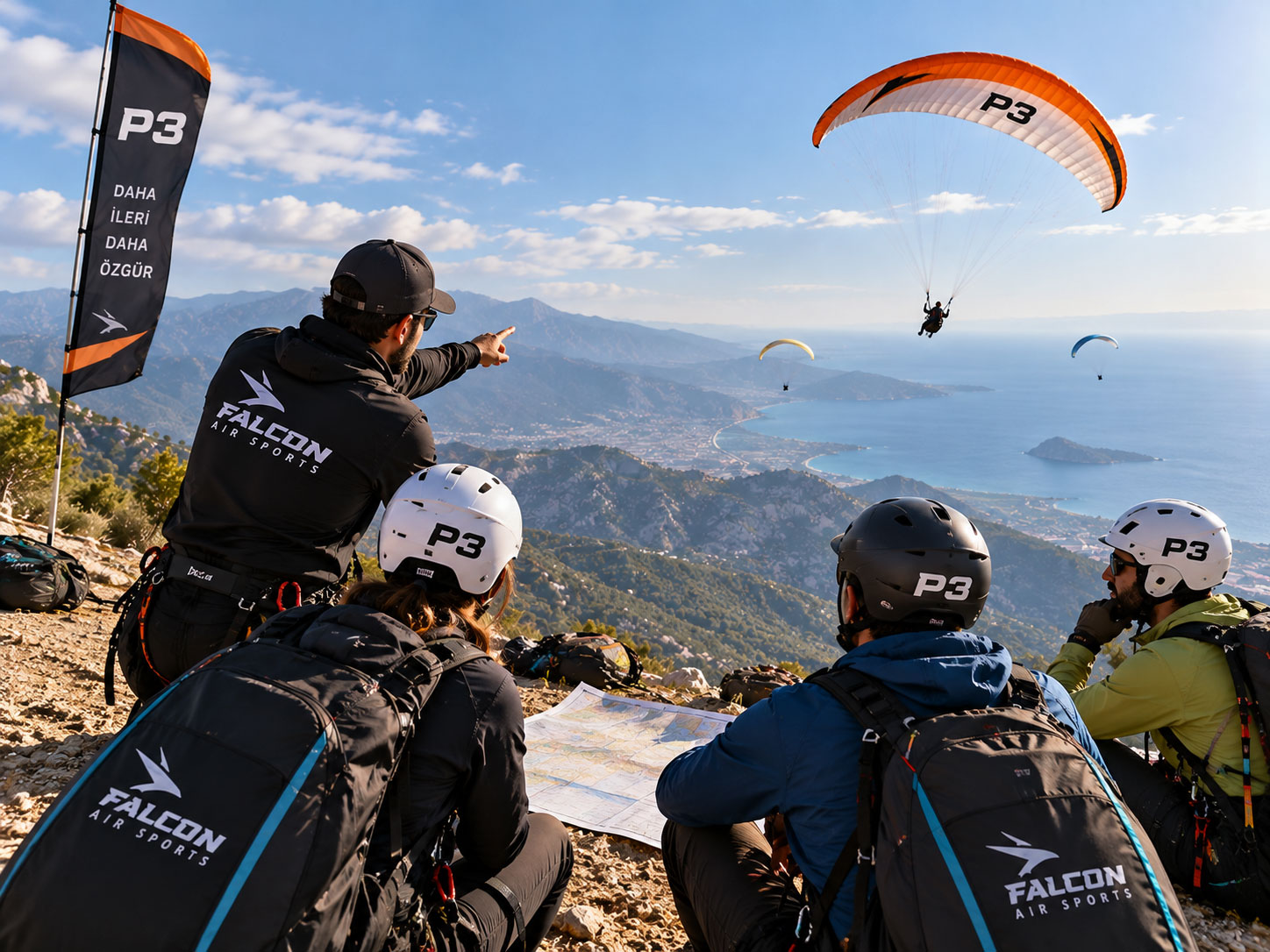 THSF P3 yamaç paraşütü